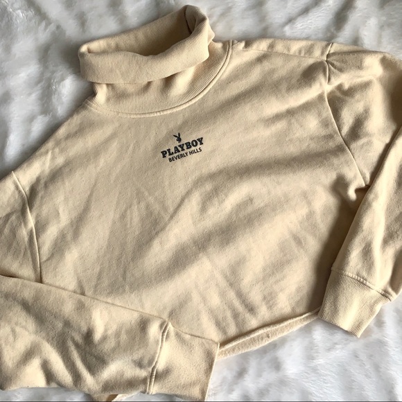 playboy turtleneck sweatshirt